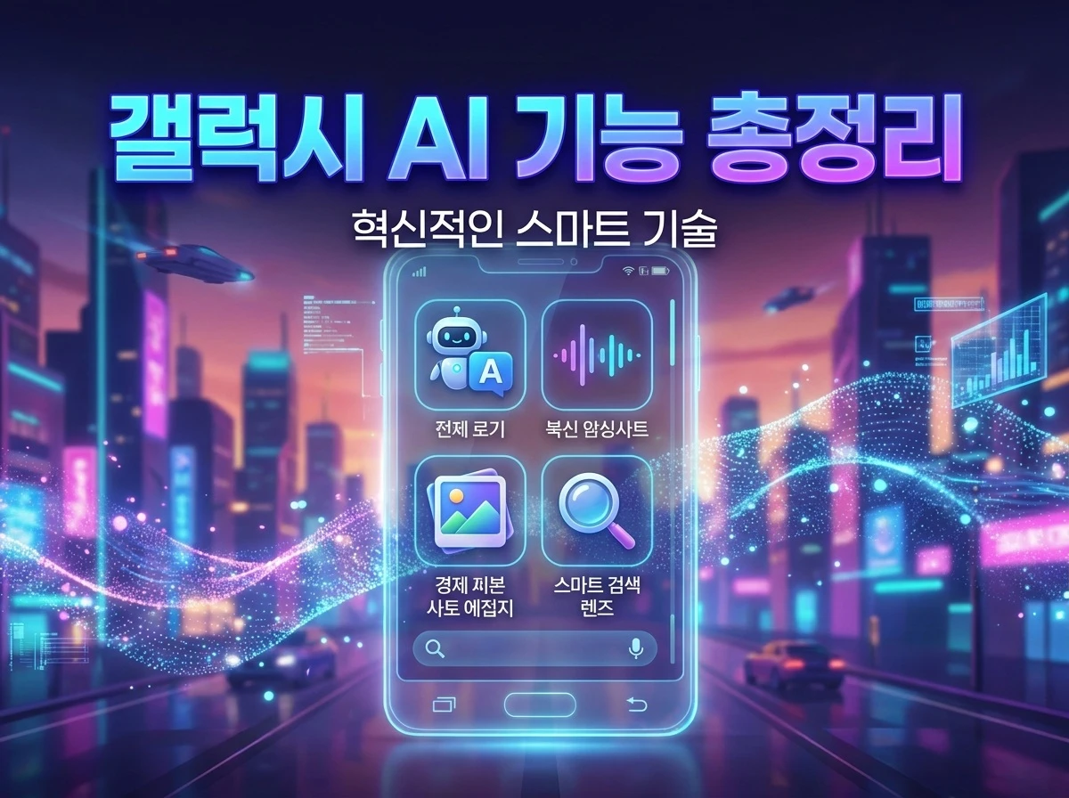 갤럭시 AI 기능 총정리 썸네일