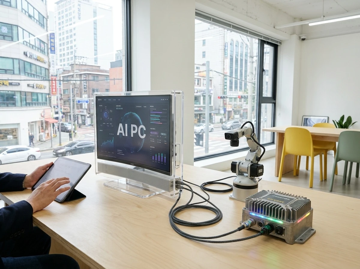 AI PC, 로봇, 산업용 장비에 적용된 온디바이스 AI