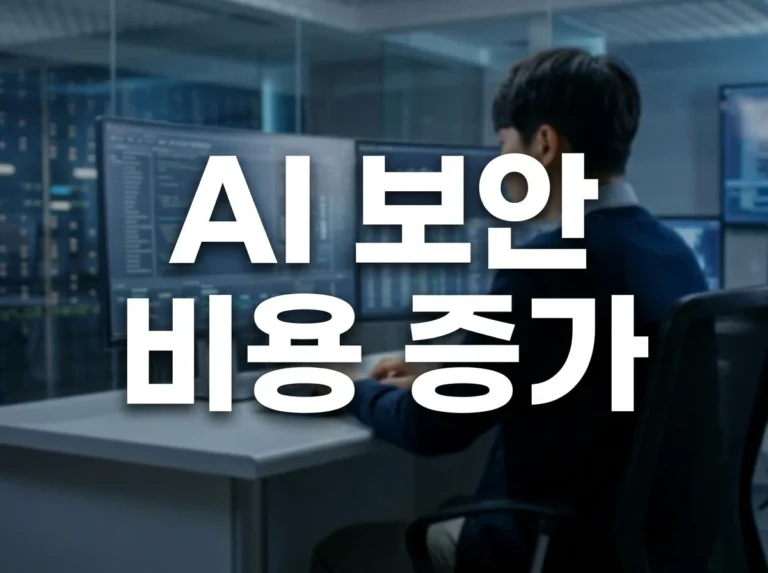 AI 보안 비용: 확산이 보안 비용까지 올린다 (국내 기업 82% 침해와 AI 보안 한계)
